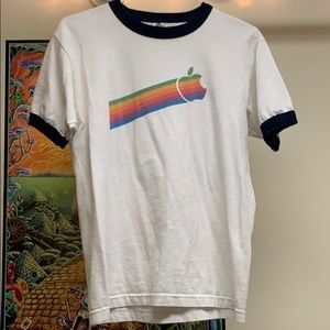 Vintage 1980’s Apple ringer tee